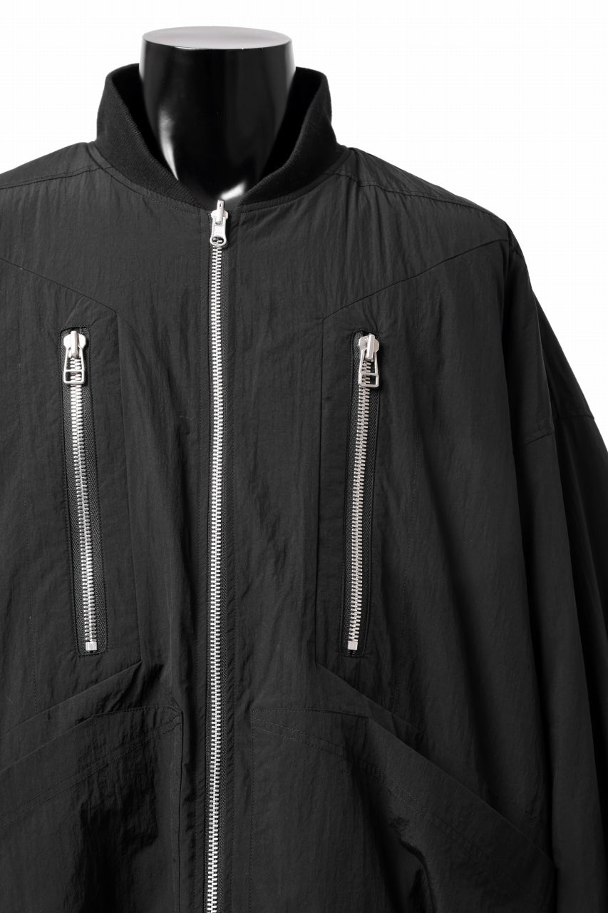 画像をギャラリービューアに読み込む, A.F ARTEFACT REVERSIBLE &quot;BOMBER&quot; MA-1 JACKET (BLACK x DARK ORANGE)