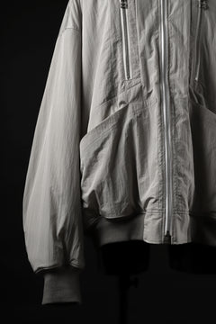 画像をギャラリービューアに読み込む, A.F ARTEFACT REVERSIBLE &quot;BOMBER&quot; MA-1 JACKET (IVORY x IVORY)