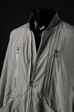 Load image into Gallery viewer, A.F ARTEFACT REVERSIBLE &quot;BOMBER&quot; MA-1 JACKET (IVORY x IVORY)