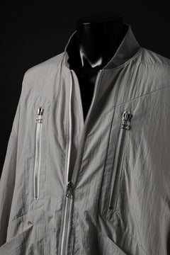 Load image into Gallery viewer, A.F ARTEFACT REVERSIBLE &quot;BOMBER&quot; MA-1 JACKET (IVORY x IVORY)