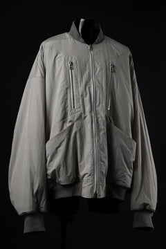 Load image into Gallery viewer, A.F ARTEFACT REVERSIBLE &quot;BOMBER&quot; MA-1 JACKET (IVORY x IVORY)