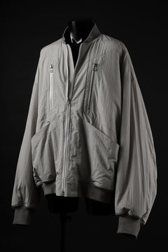 Load image into Gallery viewer, A.F ARTEFACT REVERSIBLE &quot;BOMBER&quot; MA-1 JACKET (IVORY x IVORY)