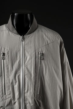 Load image into Gallery viewer, A.F ARTEFACT REVERSIBLE &quot;BOMBER&quot; MA-1 JACKET (IVORY x IVORY)