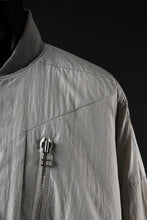 Load image into Gallery viewer, A.F ARTEFACT REVERSIBLE &quot;BOMBER&quot; MA-1 JACKET (IVORY x IVORY)