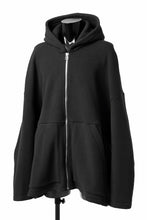 画像をギャラリービューアに読み込む, A.F ARTEFACT SHERPA ZIP HOODED JACKET (BLACK)