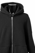 画像をギャラリービューアに読み込む, A.F ARTEFACT SHERPA ZIP HOODED JACKET (BLACK)