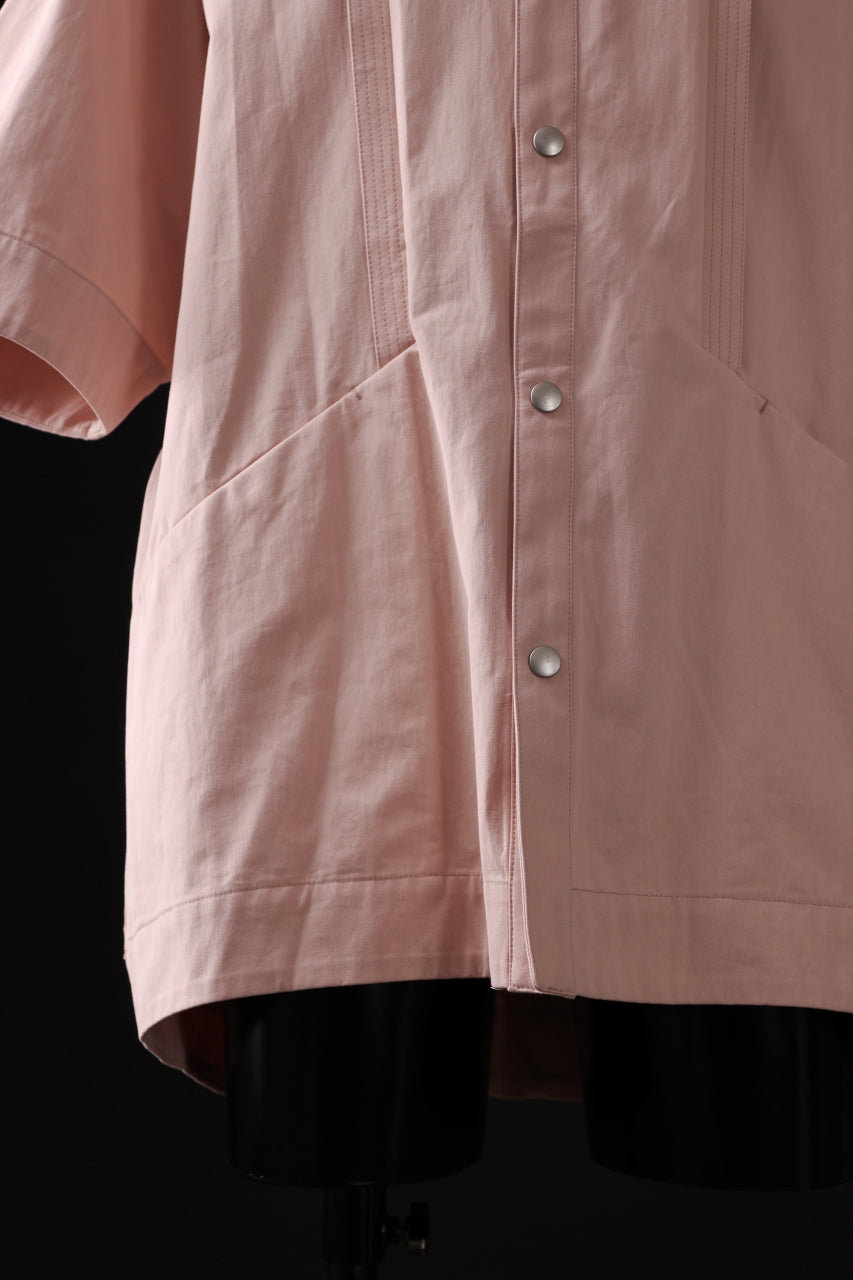 A.F ARTEFACT H/S COVER-ALL SHIRT (PINK)