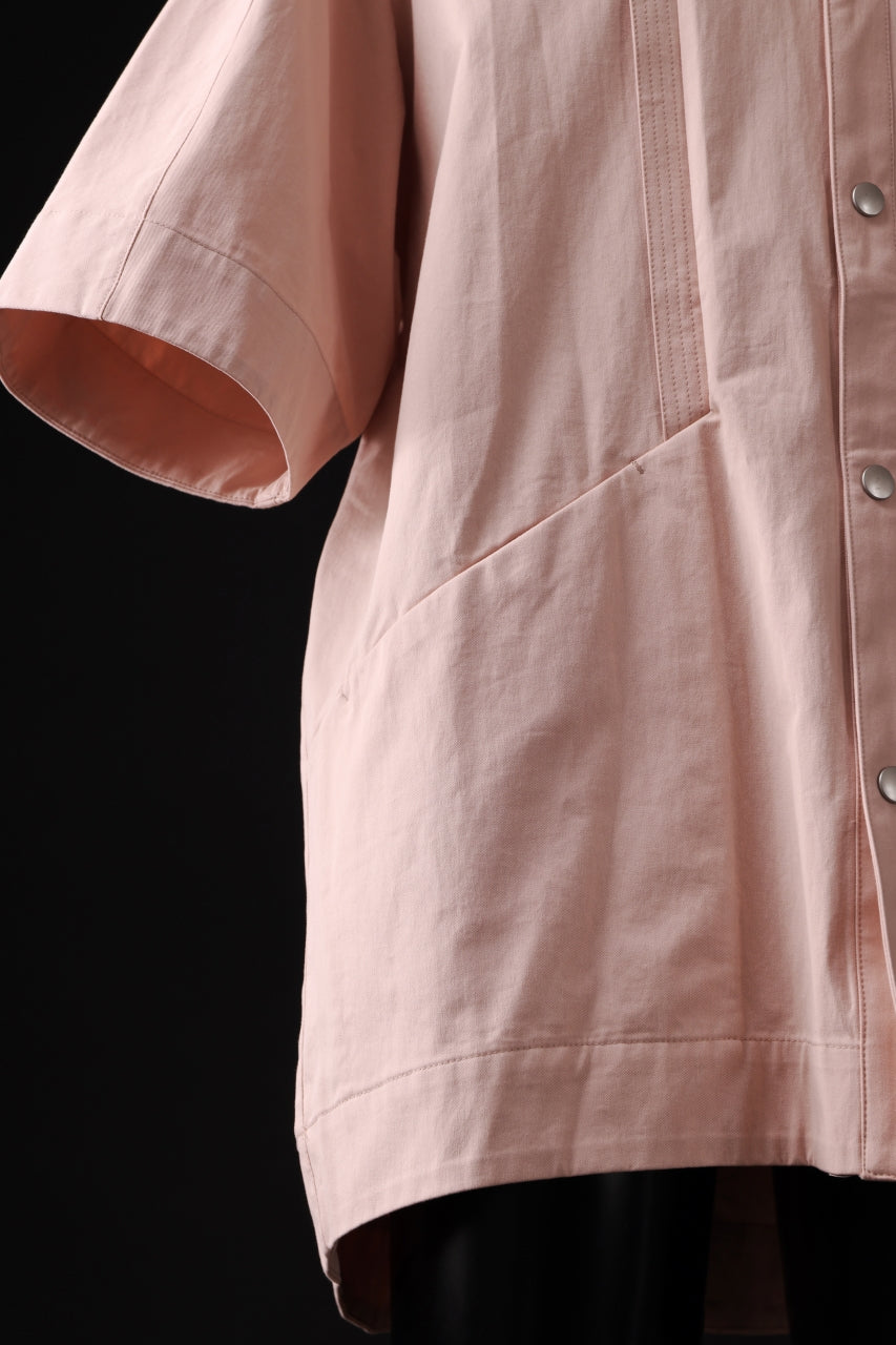 A.F ARTEFACT H/S COVER-ALL SHIRT (PINK)