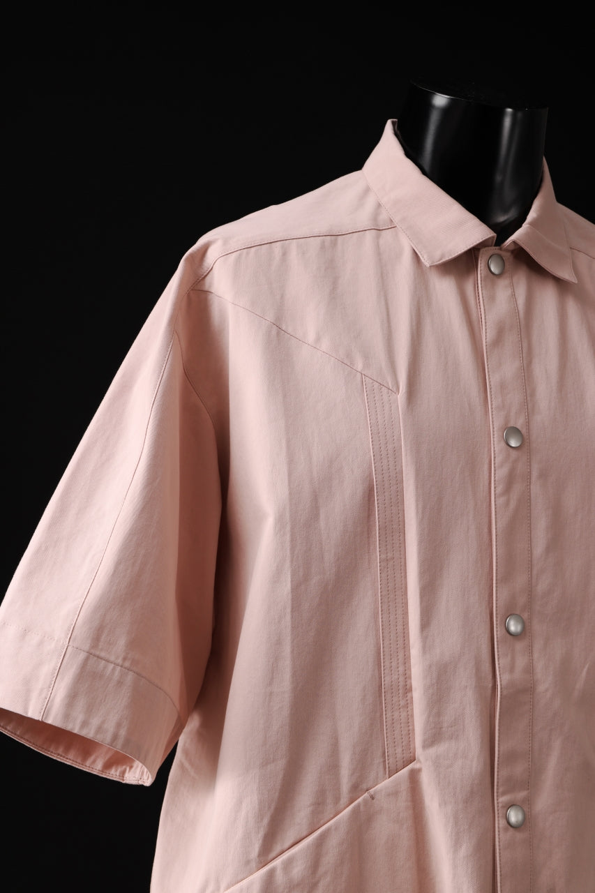 Load image into Gallery viewer, A.F ARTEFACT SWITCHING HALF SLEEVE SHIRT (PINK)