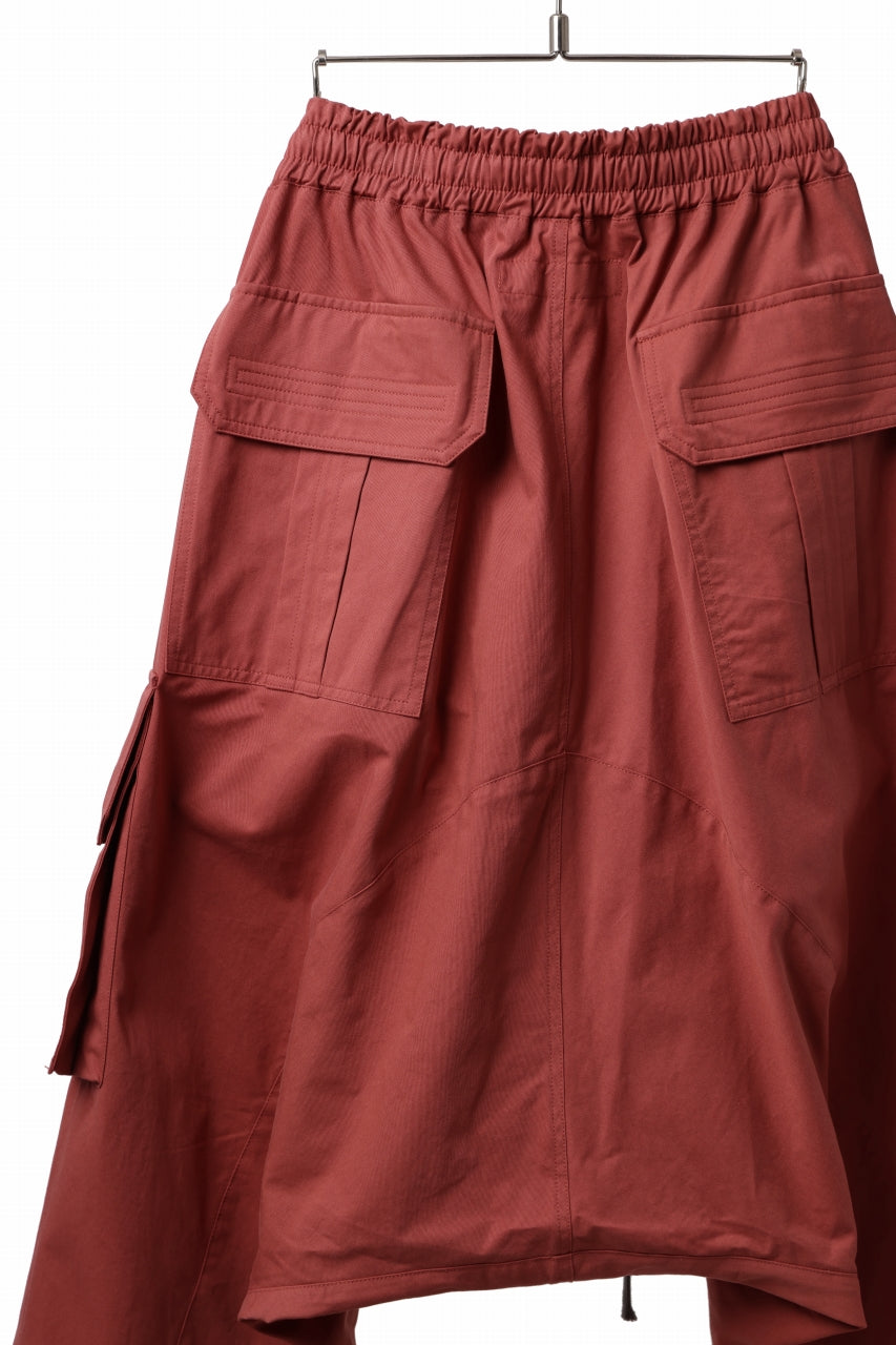 A.F ARTEFACT WIDE CARGO SARROUEL EASY PANTS (ORANGE)