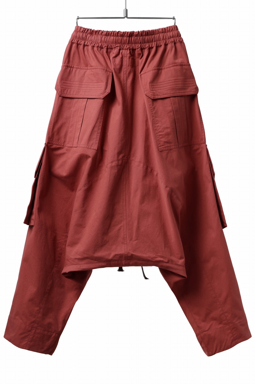 A.F ARTEFACT WIDE CARGO SARROUEL EASY PANTS (ORANGE)