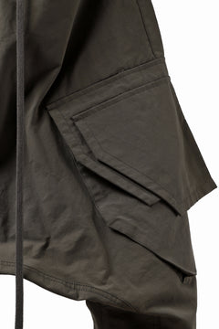 画像をギャラリービューアに読み込む, A.F ARTEFACT MILITARY SARROUEL WIDE PANTS (KHAKI)