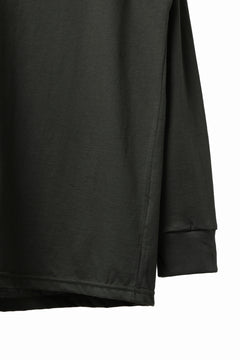 Load image into Gallery viewer, A.F ARTEFACT exclusive MOCK NECK LONG SLEEVE TEE / LIGHT JERSEY (KHAKI)