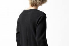 画像をギャラリービューアに読み込む, A.F ARTEFACT &quot;Trunk-Show&quot; PULL OVER TOPS / WAFFLE JERSEY (BLACK)