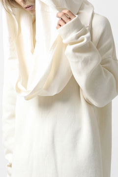 画像をギャラリービューアに読み込む, A.F ARTEFACT &quot;Trunk-Show&quot; LAYERED TOPS / COTTON KNIT + LIGHT JERSEY (IVORY)