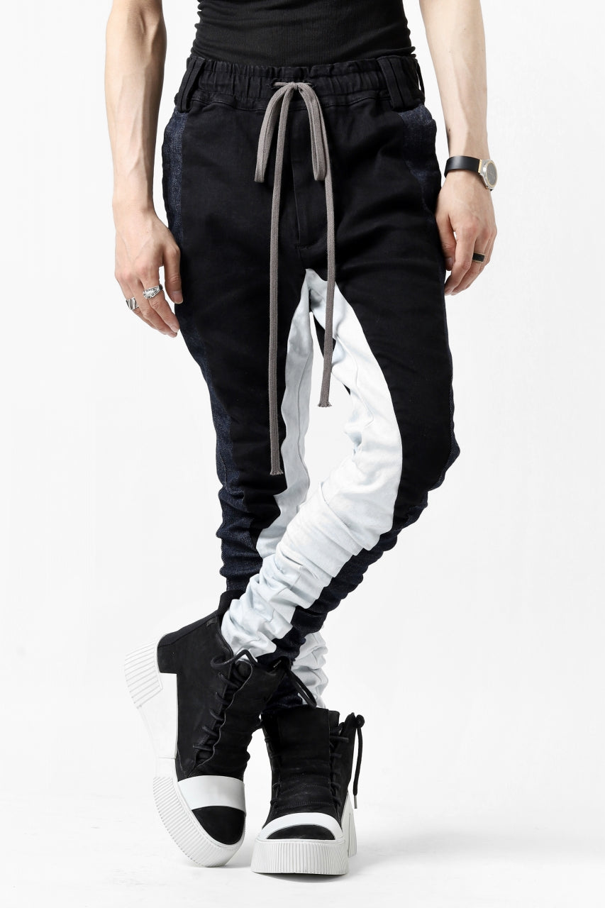 A.F ARTEFACT -thin-3D- WASHER DENIM ANATOMICAL PANTS (MIX)