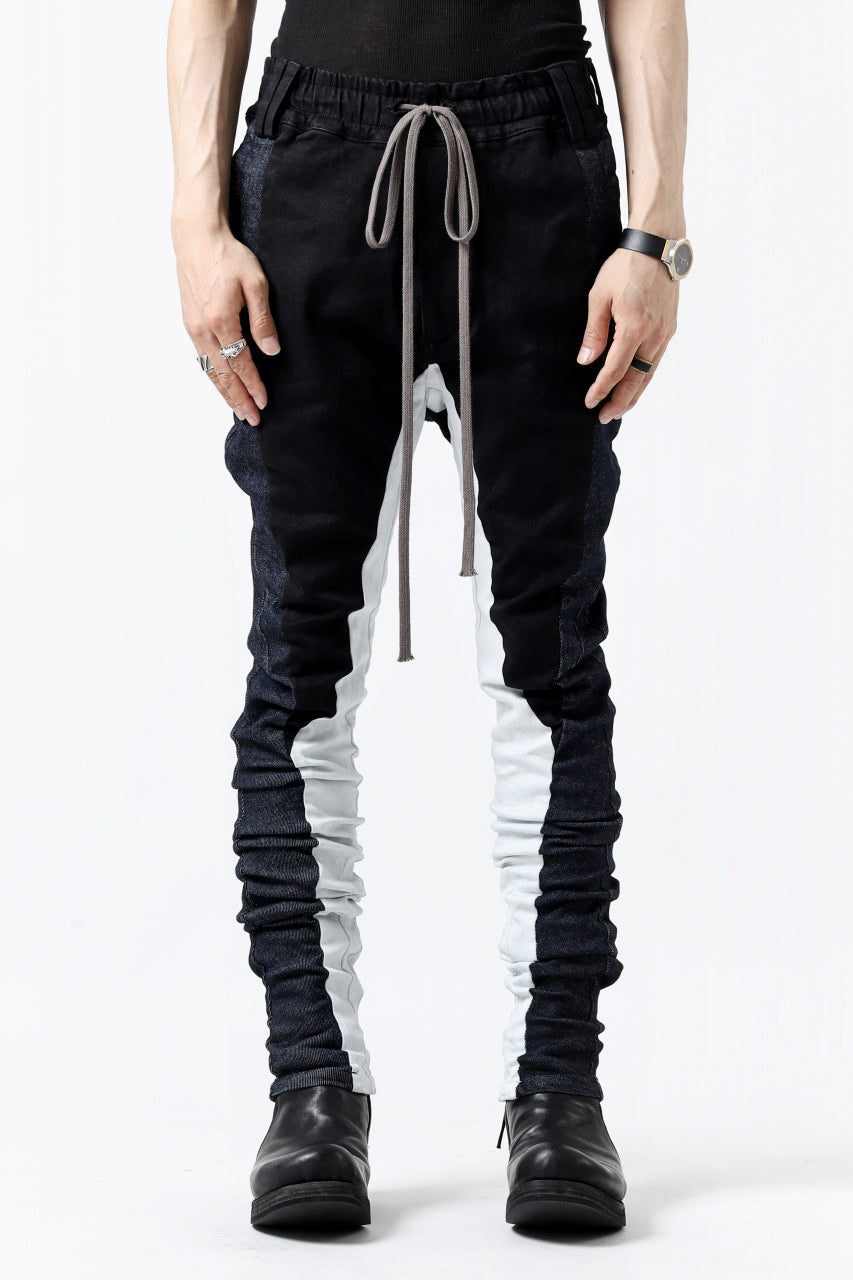 A.F ARTEFACT -thin-3D- WASHER DENIM ANATOMICAL PANTS (MIX)