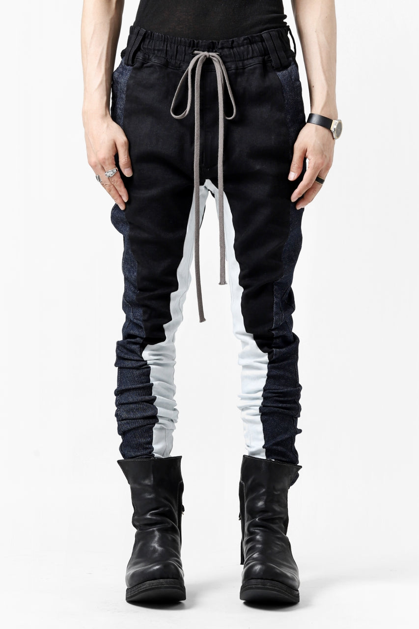 A.F ARTEFACT -thin-3D- WASHER DENIM ANATOMICAL PANTS (MIX)