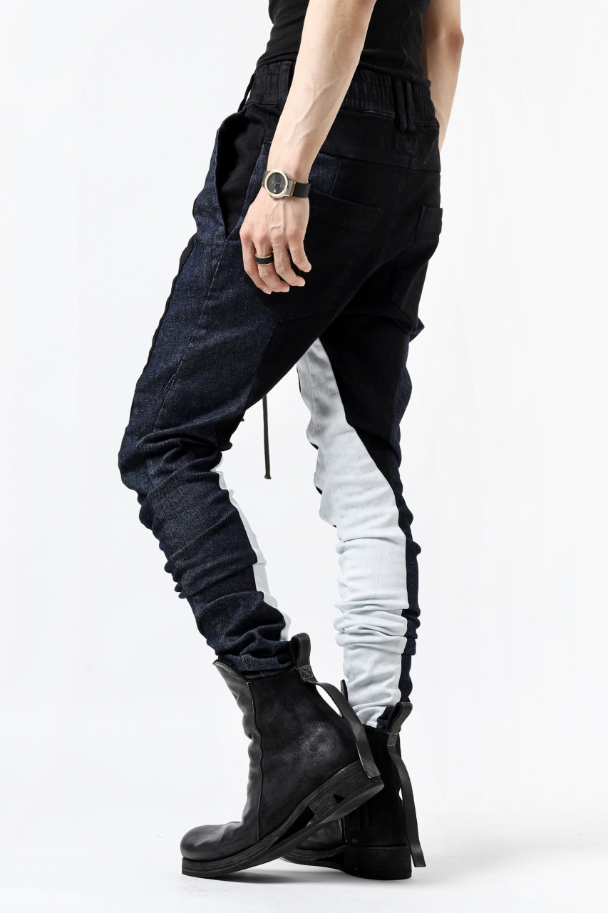 A.F ARTEFACT -thin-3D- WASHER DENIM ANATOMICAL PANTS (MIX)