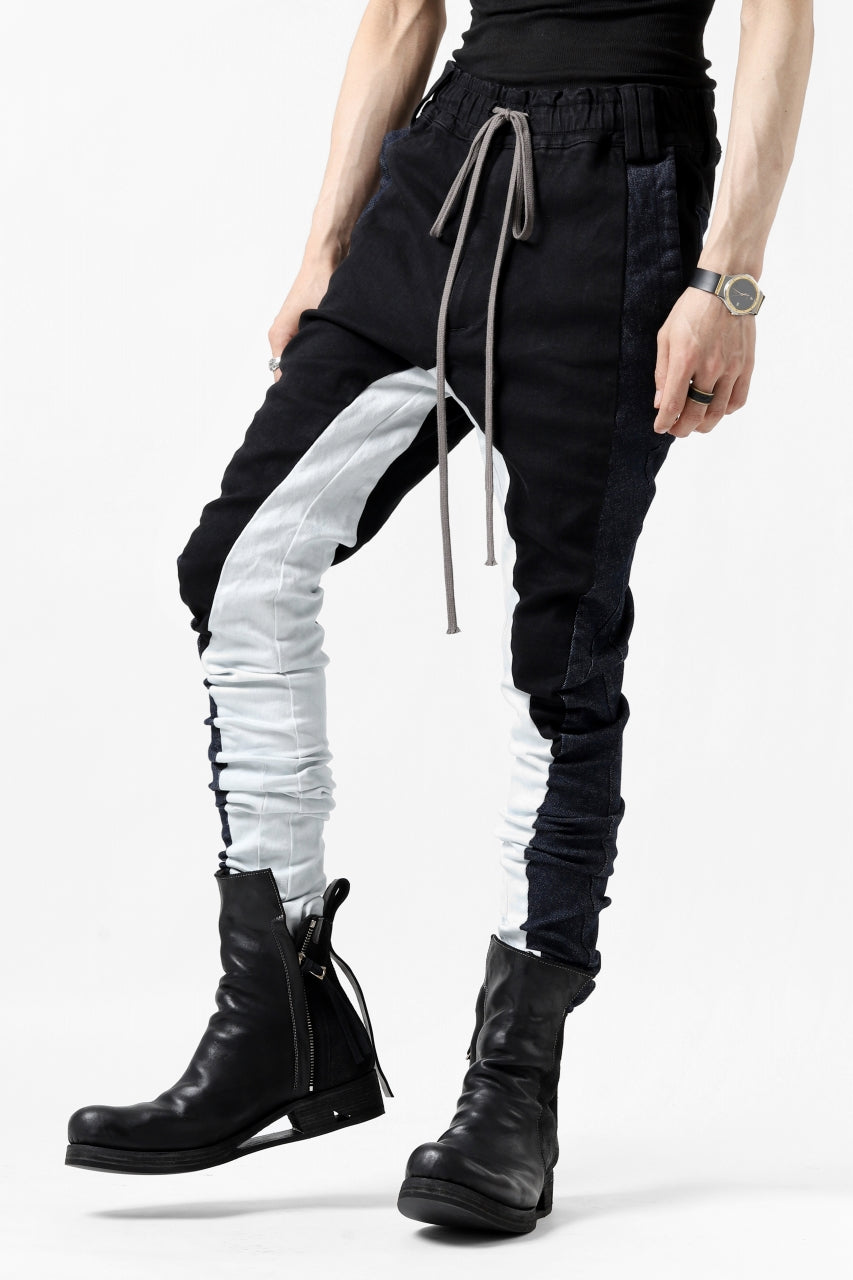 A.F ARTEFACT -thin-3D- WASHER DENIM ANATOMICAL PANTS (MIX)