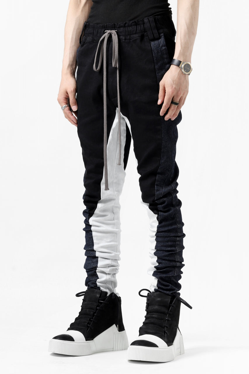 A.F ARTEFACT -thin-3D- WASHER DENIM ANATOMICAL PANTS (MIX)