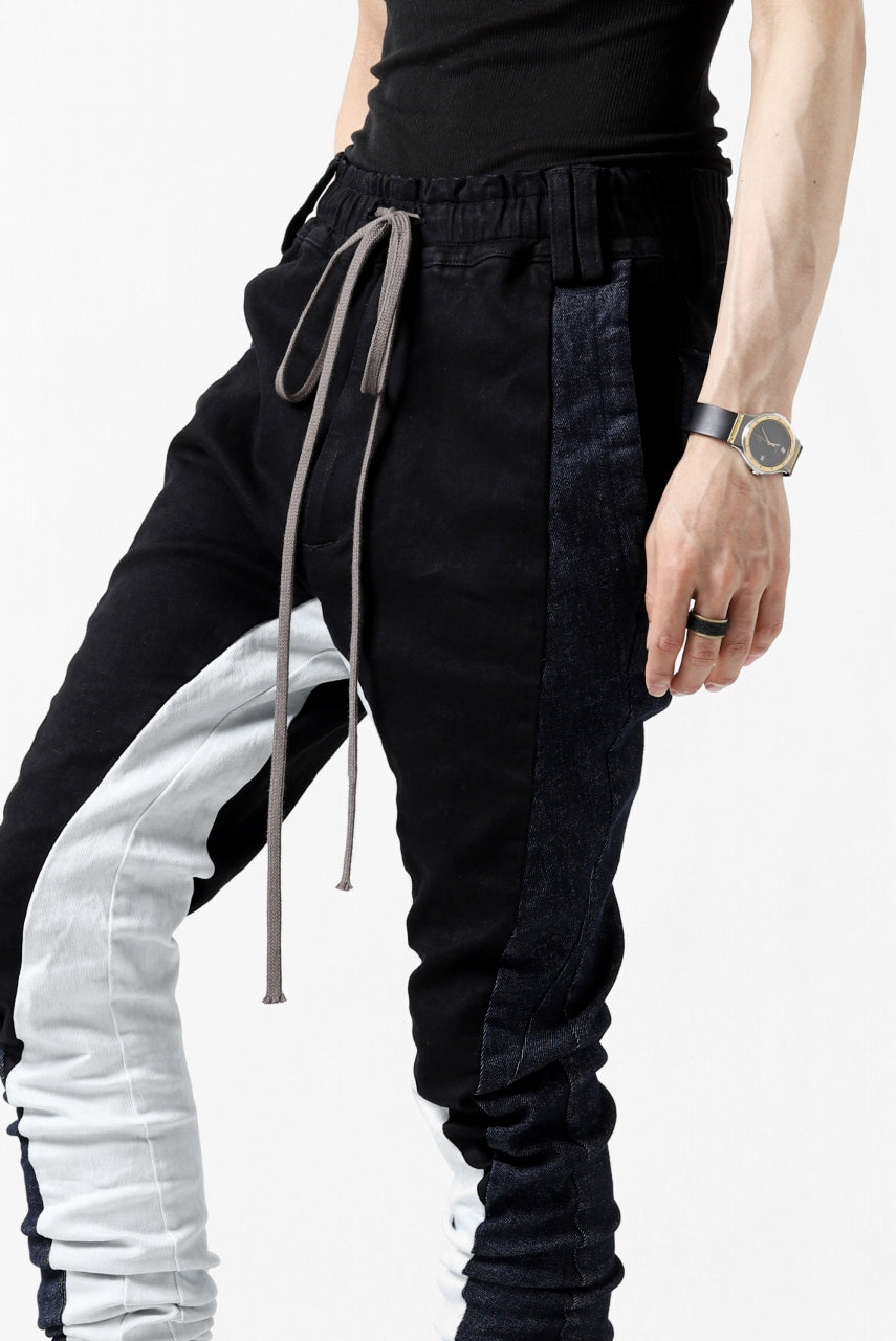 Load image into Gallery viewer, A.F ARTEFACT ANATOMICAL &quot;3D-SKINNY&quot; PANTS / WASHED STRETCH DENIM (MIX)