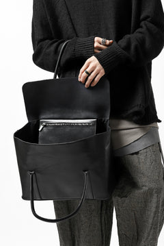 画像をギャラリービューアに読み込む, ierib ONE SHOULDER BOSTON BAG #2 / smooth horse leather (BLACK)