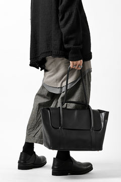 画像をギャラリービューアに読み込む, ierib ONE SHOULDER BOSTON BAG #2 / smooth horse leather (BLACK)