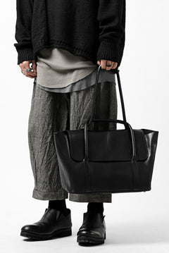 画像をギャラリービューアに読み込む, ierib ONE SHOULDER BOSTON BAG #2 / smooth horse leather (BLACK)