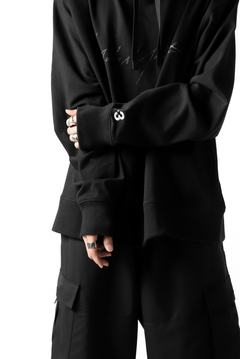 Load image into Gallery viewer, Y-3 Yohji Yamamoto DISTRESSED SIGNATURE HOODIE PULL OVER PARKA