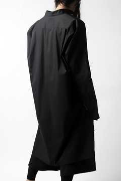 画像をギャラリービューアに読み込む, Y-3 Yohji Yamamoto CLASSIC LONG BACK STEP SHIRT (BLACK)