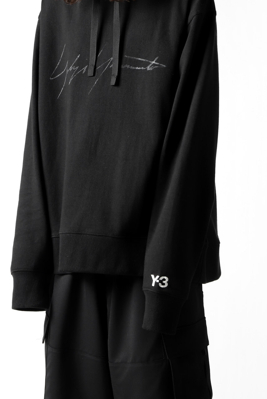 Load image into Gallery viewer, Y-3 Yohji Yamamoto DISTRESSED SIGNATURE HOODIE PULL OVER PARKA