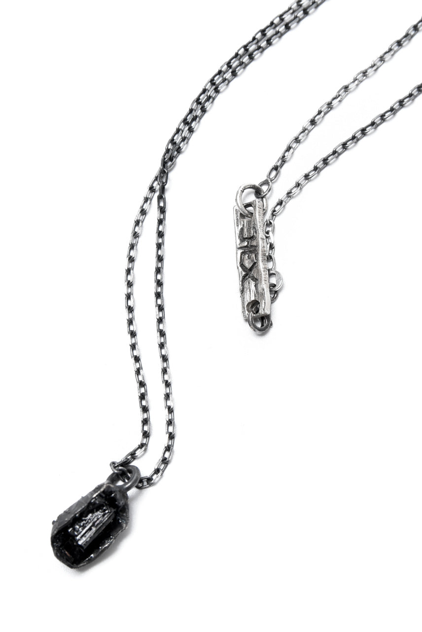 Load image into Gallery viewer, GASPARD HEX Black Tourmaline Pendant Small