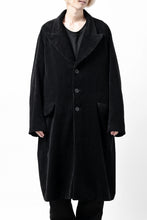Load image into Gallery viewer, Hannibal. Oversized Fitting Corduroy Coat / ricardo 110. (BLACK CORD)